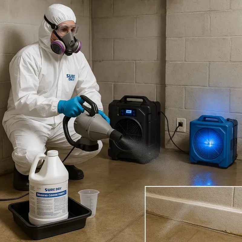 Sanitization and Odor Removal process in Shreveport, LA