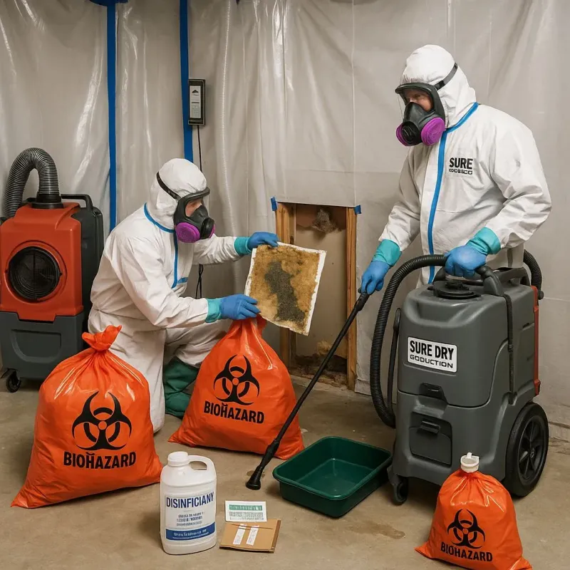 Contaminated Water Handling Protocols process in Shreveport, LA