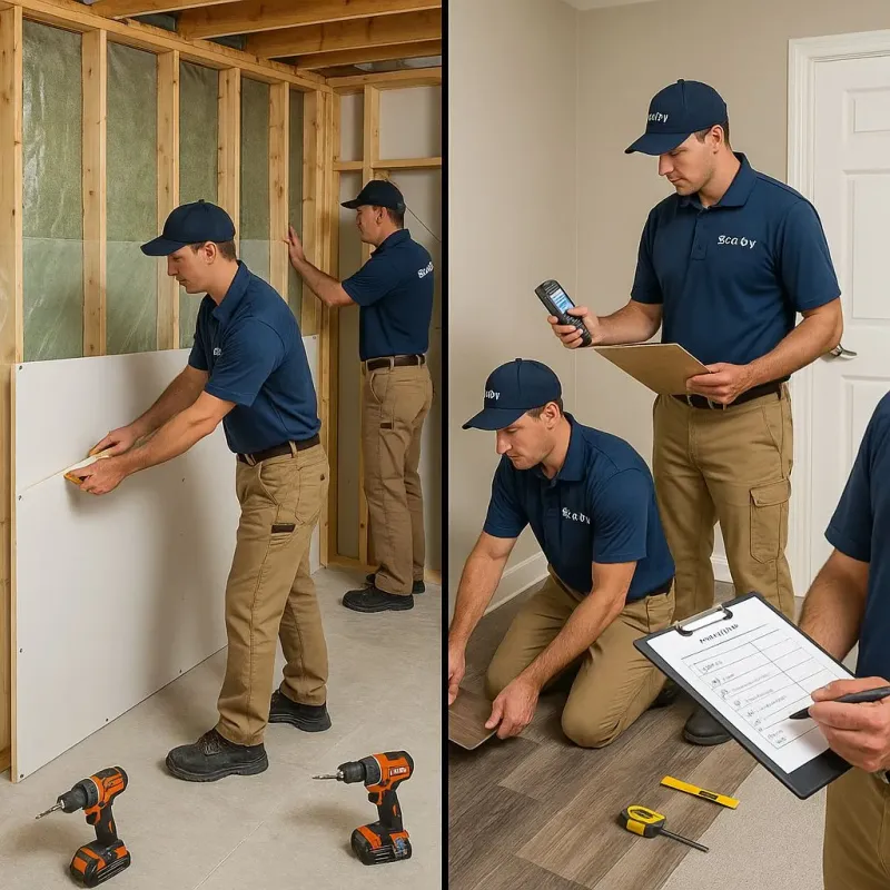 Repairs and Reconstruction process in Shreveport, LA