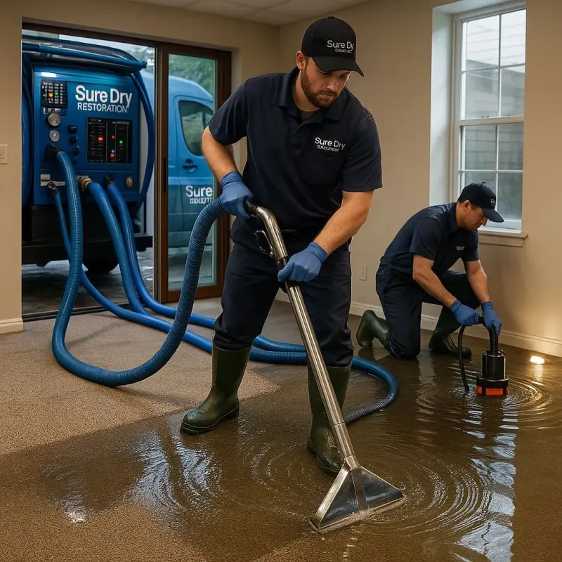Water Extraction and Removal process in Shreveport, LA